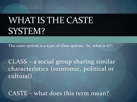 🔥 Caste Vs Class Social Status Caste Vs Class And Social