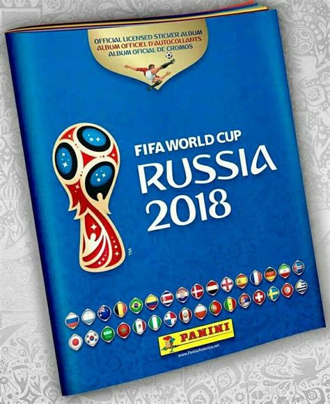 portada album panini fifa world cup russia 2018 world cup russia 2018