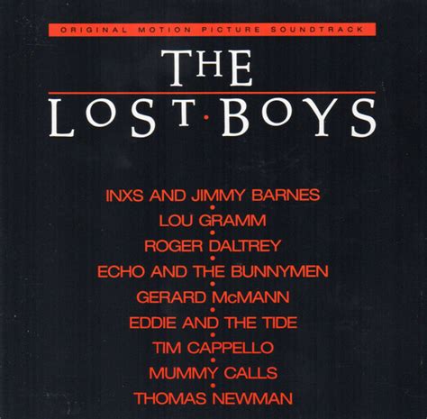 The Lost Boys Original Motion Picture Soundtrack 1987 Crc Cd