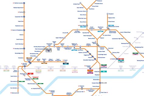 Tfl Map The Tube Map Now With Added Postcodes Londonist Serenity