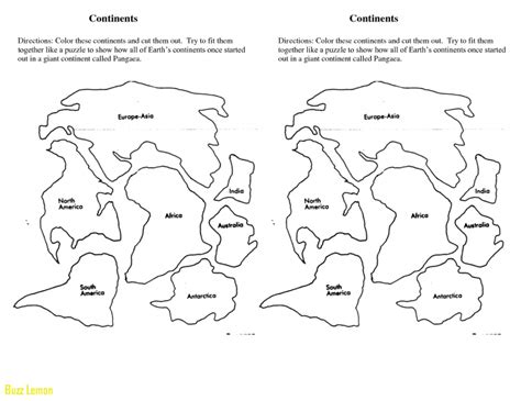Seven Continents Coloring Page At Getcolorings Free Printable 2074