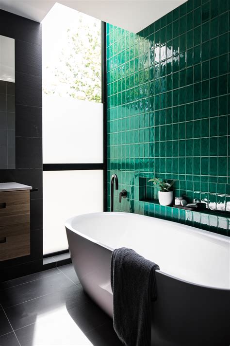 Green Tile Wall Style Curator