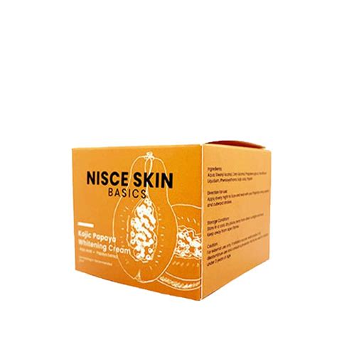 Nisce Skin Basic Kojic Papaya Whitening Cream CSI Supermarket