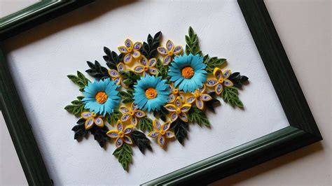 Paper Quilling Designs Wall Frames Flowers Diy