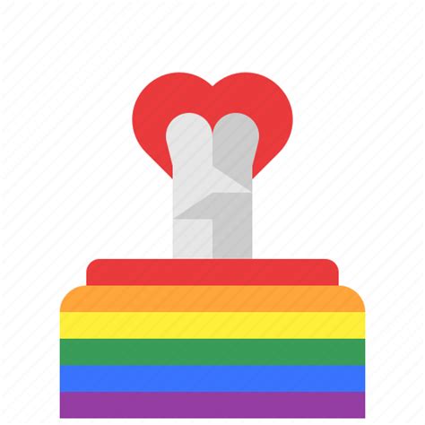 lgbt pride heart love homosexual icon download on iconfinder