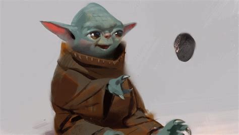 Star Wars Original Baby Yoda Concept Designs For The Mandalorian Are