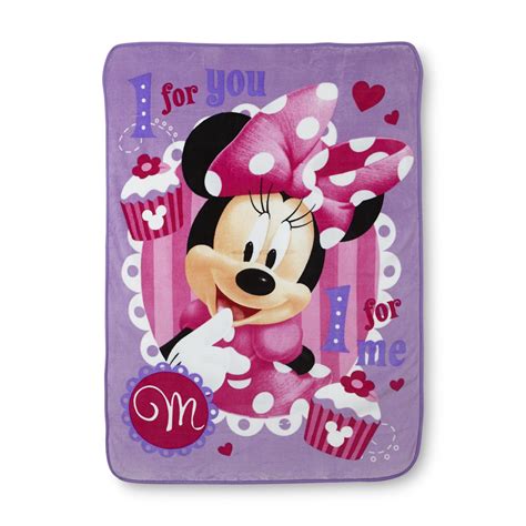 Disney Minnie Mouse Super Plush Throw Blanket Sweet Treats Home