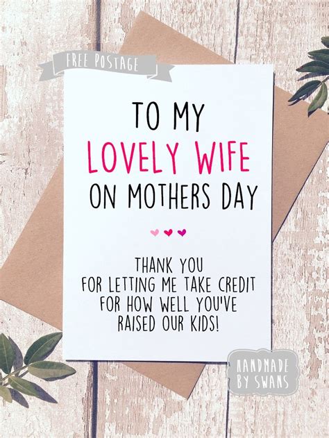 Free Printable Mothers Day Cards From Husband To Wife Printable Templates