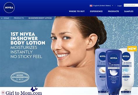Nivea In Shower Lotion Girl To Mom