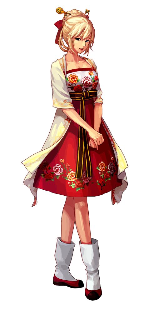 DFO -Female Gunner Red Dress by TooneGeminiElf on deviantART | Female character design, Female ...