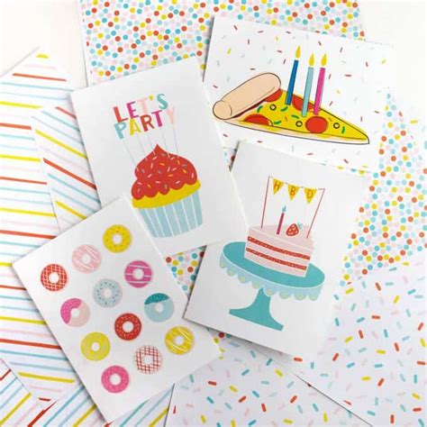 4 Free Printable Birthday Cards For Adults Design Eat Repeat