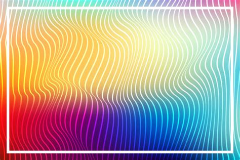 Multicolored Curved Line Graphic By Manuchi · Creative Fabrica