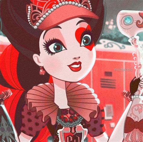 Lizzie Hearts Icon Ever After High Ever After High Disney Cartoons