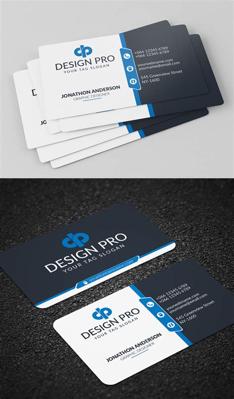 After you place your order, we'll print, pack and deliver your new custom. Free Business Card Templates | Freebies | Graphic Design ...