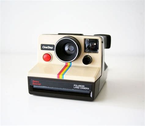 70s Polaroid Onestep Rainbow Sx 70 For Sears Special Etsy Camera