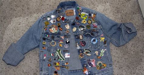 Who Didnt Own At Least One Faded Jean Jacket With Pins All Over It