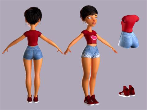 3d character modeling 3d cartoon character for games animation and more upwork