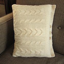 Turn An Old Sweater Into A Cozy Winter Throw Pillow Deliciously