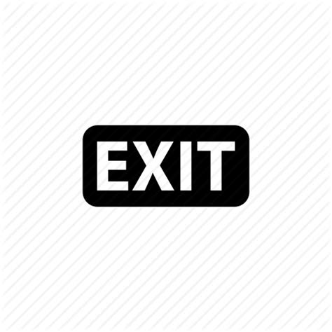 Exit Button Icon At Collection Of Exit Button Icon