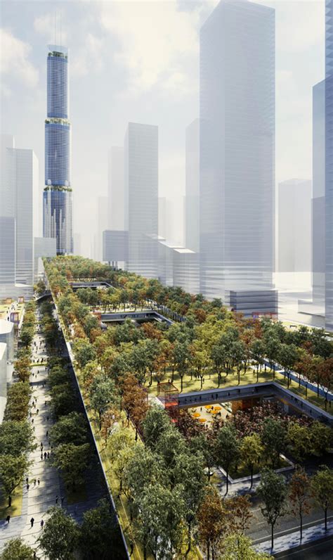 Restoran cafe de sky garden. Rogers' plan for elevated "sky garden" wins in Shenzhen ...