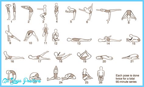 Bikram Yoga Poses Chart Printable Allyogapositionscom Bikram Yoga