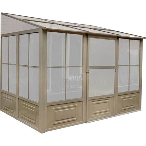 This unit can be left up year round, saving yourself the trouble of assembling and disassembling at the end of the season. Florence Add-A-Room 16 Ft. W x 8 Ft. D Aluminum Patio ...