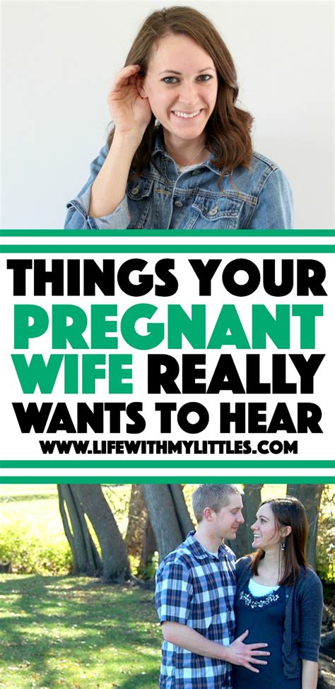 Things Your Pregnant Wife Really Wants To Hear
