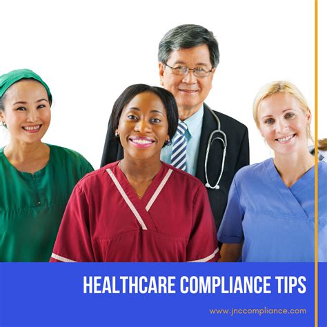 Benefits And Resources Healthcare Compliance Tips Jnc Healthcare