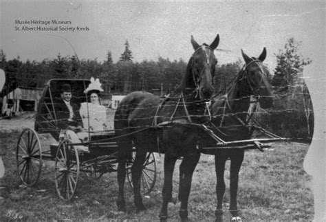 Horse Drawn Carriage 1800s George Loiselle And Bernadette Hébert