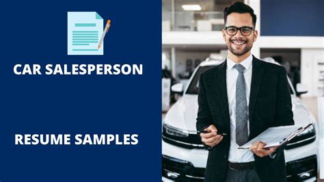 Car Salesperson Resume Sample