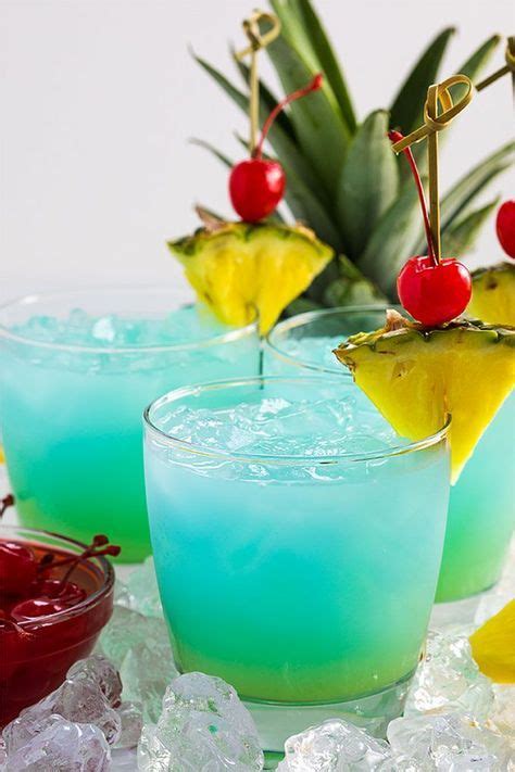 Bluewater Breeze Cocktail Recipe Fruit Cocktails Coctails Recipes Alcohol Recipes