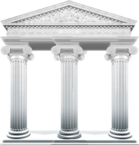 Download Hd Pillars United States Supreme Court Building Transparent