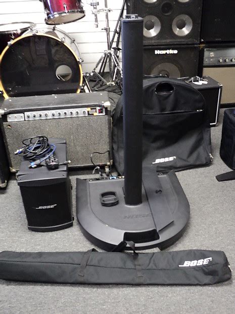 Bose Ps1l1 With B1 Bass Module Portable Pa Line Array Reverb