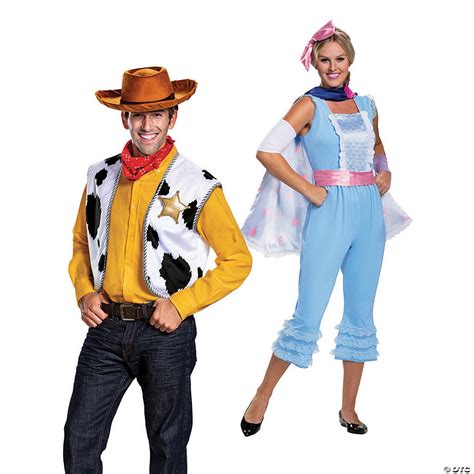 Adults Toy Story™ Woody And Bo Peep Couples Costumes