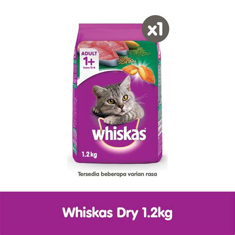 Whiskas® Makanan Kucing Kering 12kg Shopee Indonesia