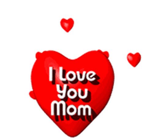 I Love You Mom Always Send Love Hearts 