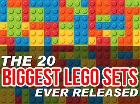 The 20 Biggest Lego Sets Ever Released Updated 2019 Brick Pals