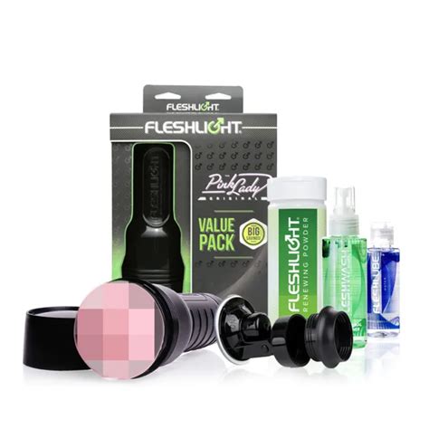 Fleshlight Pink Lady Original Value Pack Hands Free Experience