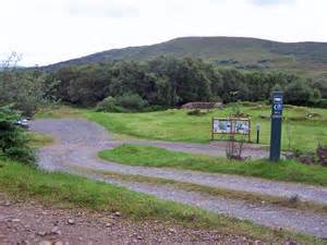 Car park in Kinloch Forest © Richard Dorrell :: Geograph Britain and