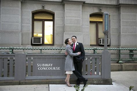 Intimate Wedding At Philadelphia City Hall By Heidi Roland Photography