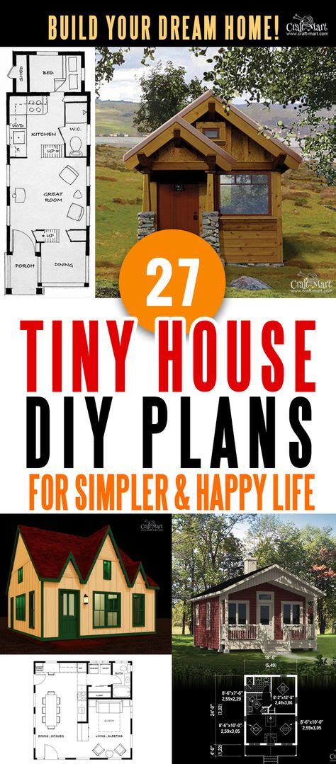 27 Adorable Free Tiny House Floor Plans Craft Mart Tiny House Floor