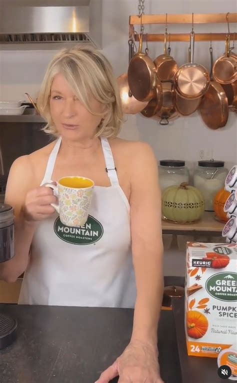 Martha Stewart Shocks Fans As She Goes Topless Under Chef S Apron In Steamy New Video The