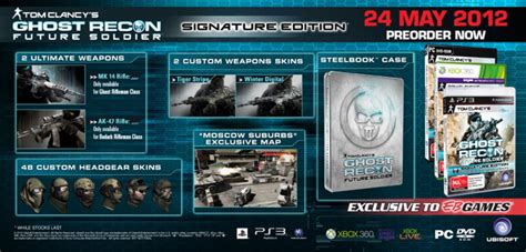 Exclusive Ghost Recon Future Soldier Australian And New Zealand Pre Order