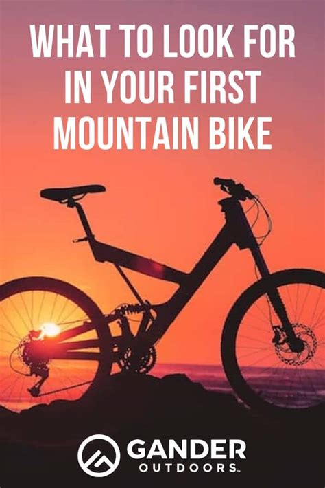What To Look For In Your First Mountain Bike Gander Rv