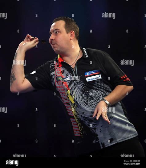 Kim Huybrechts During Day Seven Of The William Hill World Darts