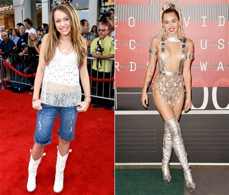 Miley Cyrus These Stars Looked So Different 10 Years Ago Then And