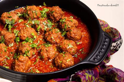 Afghani Meatballs Curry Afghani Kofta Curry