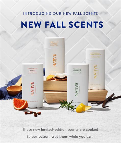 Native Deodorant Our New Fall Scents Are Here 🍁 Milled