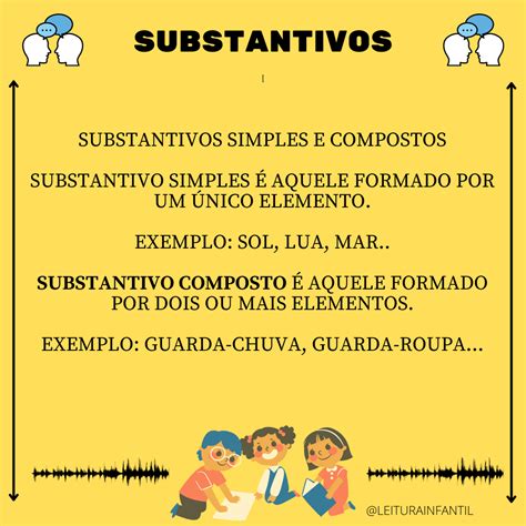 Substantivos Simples E Compostos Português