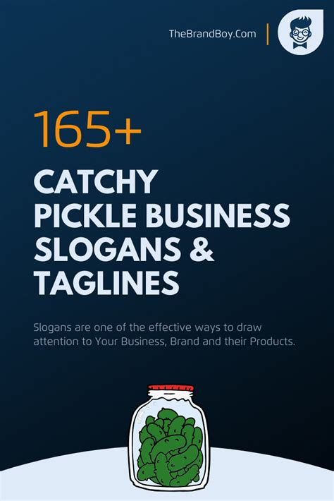 615 Pickle Slogans And Taglines Generator Guide Artofit